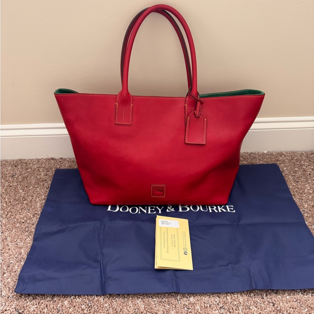 Dooney and Bourke Medium Russel in Red - Picture 2 of 11